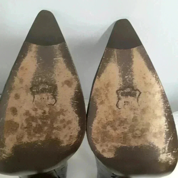 Stuart Weitzman Stiletto Black leather Pumps - Picture 7 of 7